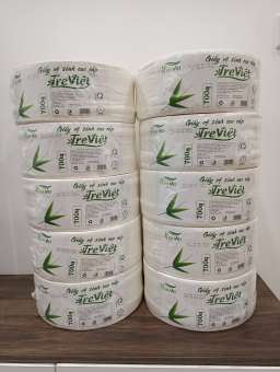 Combo 10 cuộn 700G Giấy công nghiệp loại cuộn lớn 700g