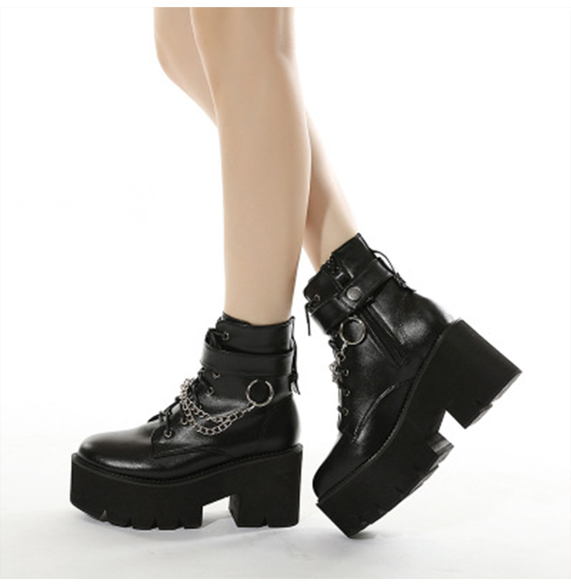 Buy u003e chunky platform goth boots u003e Very cheap -