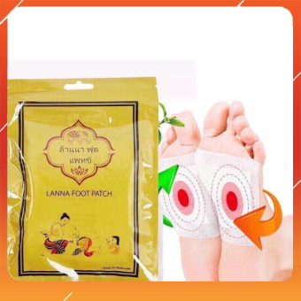 Combo 10 Miếng Dán Chân Lanna Foot Thái Lan