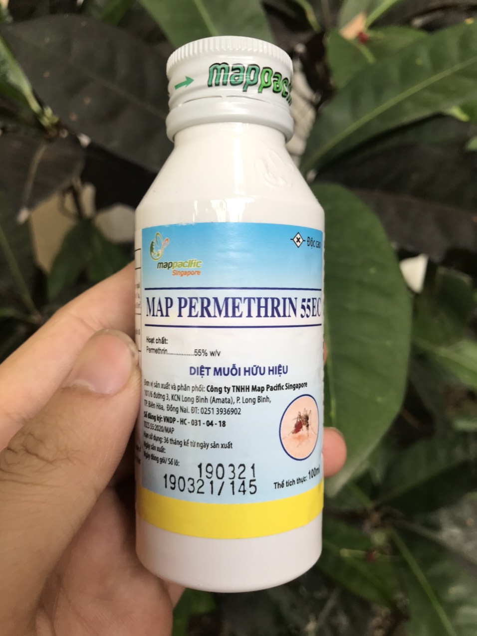 [Hoàn Tiền 10%] Thuốc xịt muỗi y tế map permethrin 55ec diệt muỗi tận gốc an toàn hiệu quả thuốc diệt muỗi nhập khẩu