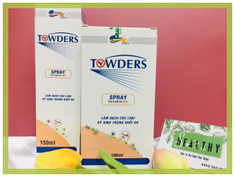 XỊT GHẺ TOWDERS SPRAY 100ml/150ml