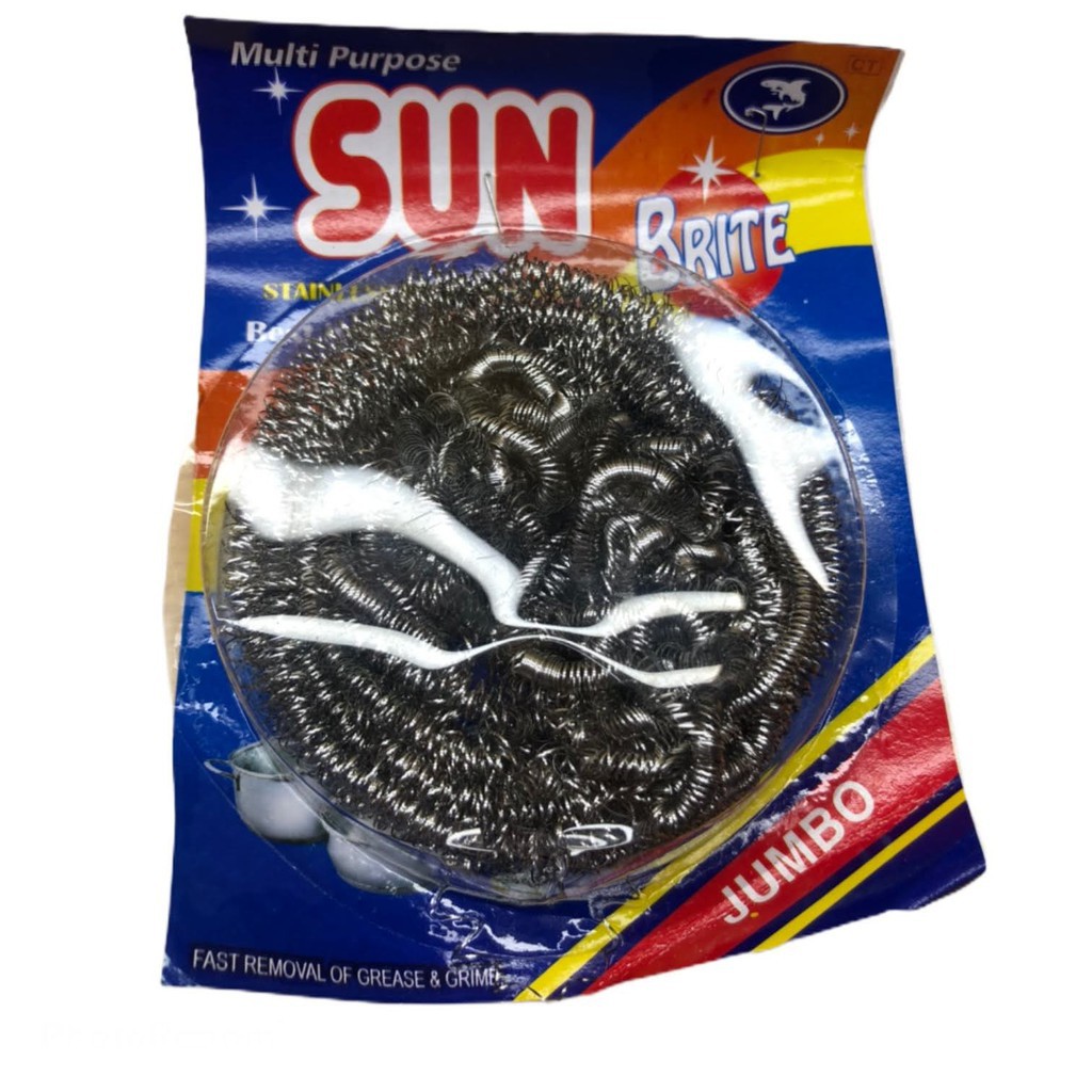 Vĩ cước chà nồi sun màu xanh vĩ 12 miếng