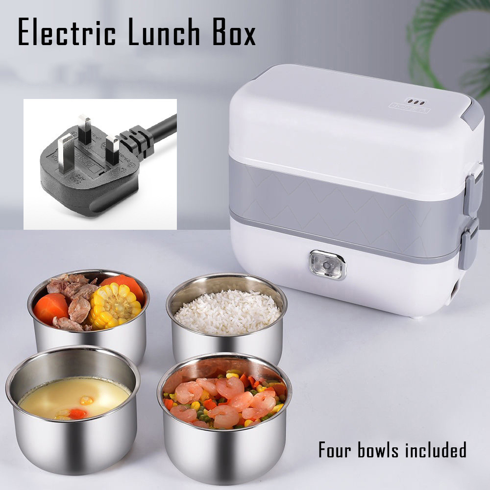 2L Smart Electric Lunch Box Heating Lunch Box Portable Steam Cook Pot  Constant Temperature Heating Food Heater Office 220V - AliExpress