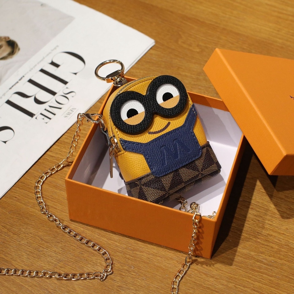 Kawaii Mini crossbody bag/ coin purse minion Bob