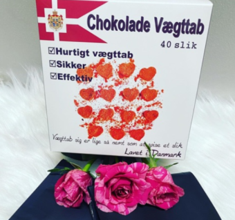 Kẹo socola giảm cân Đan Mạch [ LOẠI HỘP TRẮNG]