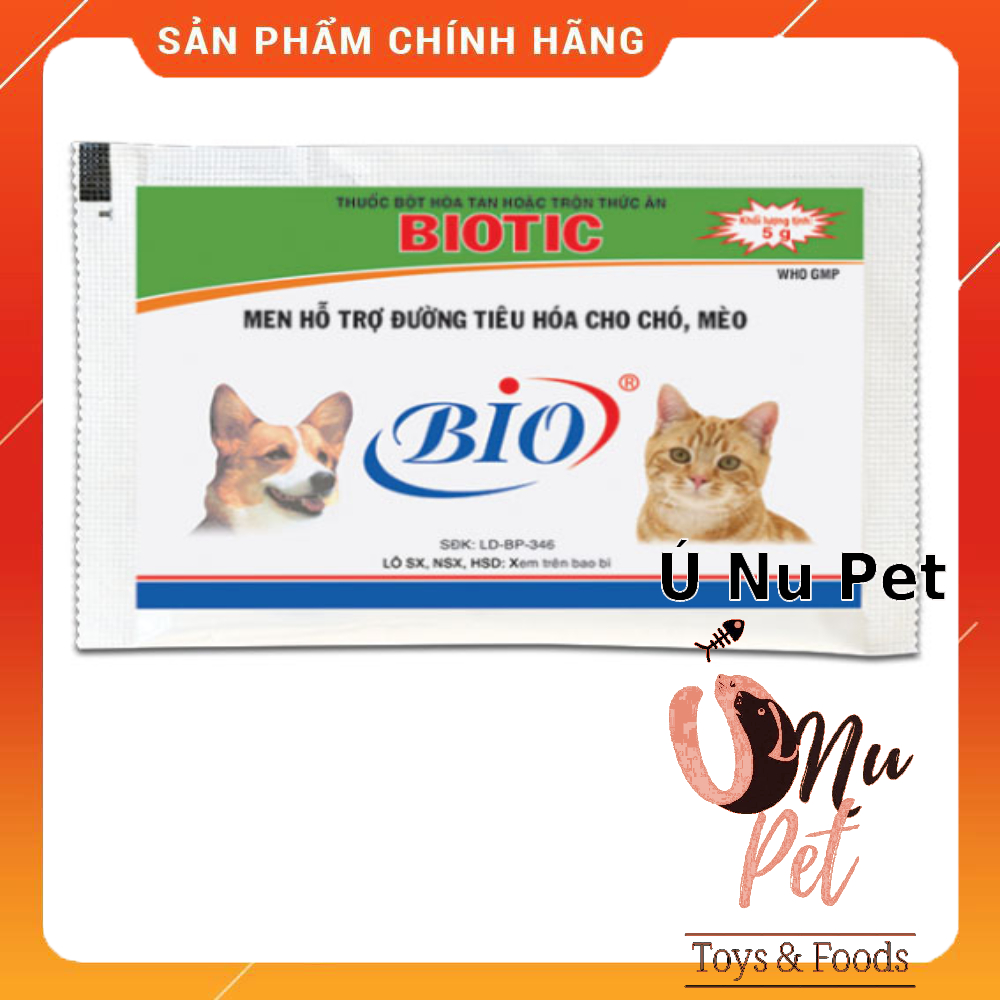 Men tiêu hoá biotic cho chó mèo