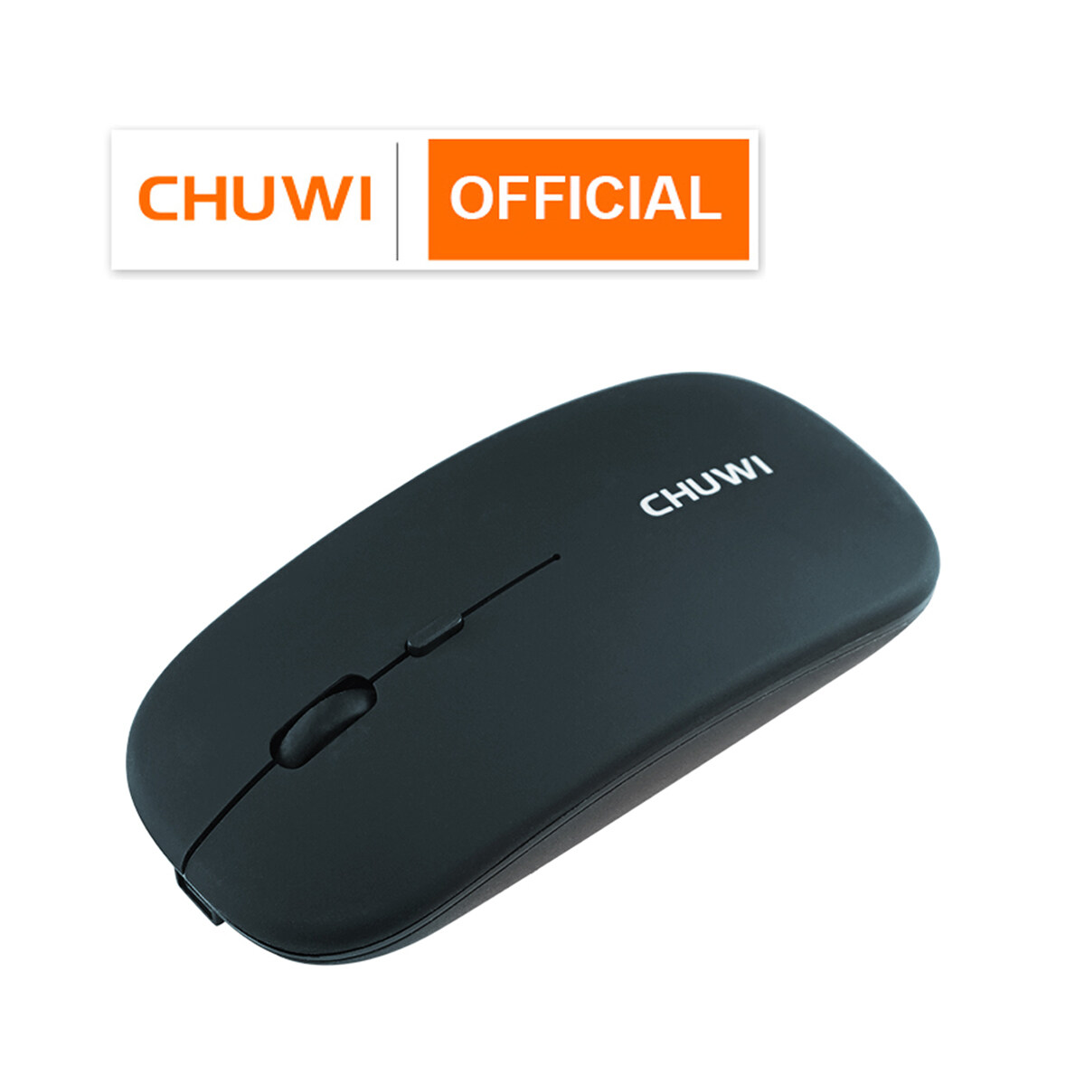 CHUWI【Laptop Mouse】Super Slim, Silent & Rechargeable Bluetooth receiver Wireless Mouse Gaming Mouse 2.4GHZ Adjustable Mouse for Office Home