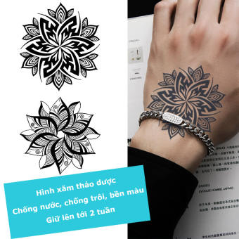 Hình xăm tạm thời 15 ngày chống nước HC-137, miếng dán hình xăm giả như thật