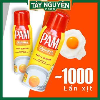 Dầu ăn PAM 0calo - 340Gr - 1200 lần xịt
