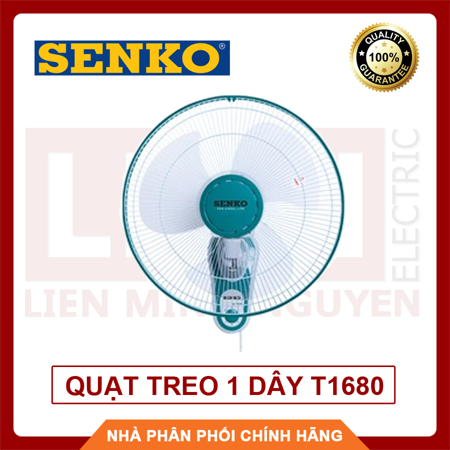 SENKO Quạt treo 1 dây (mới) T1680 -   Hàng Việt Nam chất lượng cao, BH 24 tháng