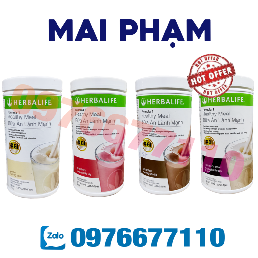 Bữa Ăn Lành Mạnh Herbalife F1 Hương Dâu