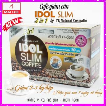 Giảm Cân cà phê 1 hộp 10 gói Giảm cân nhanh Idol slim giảm cân