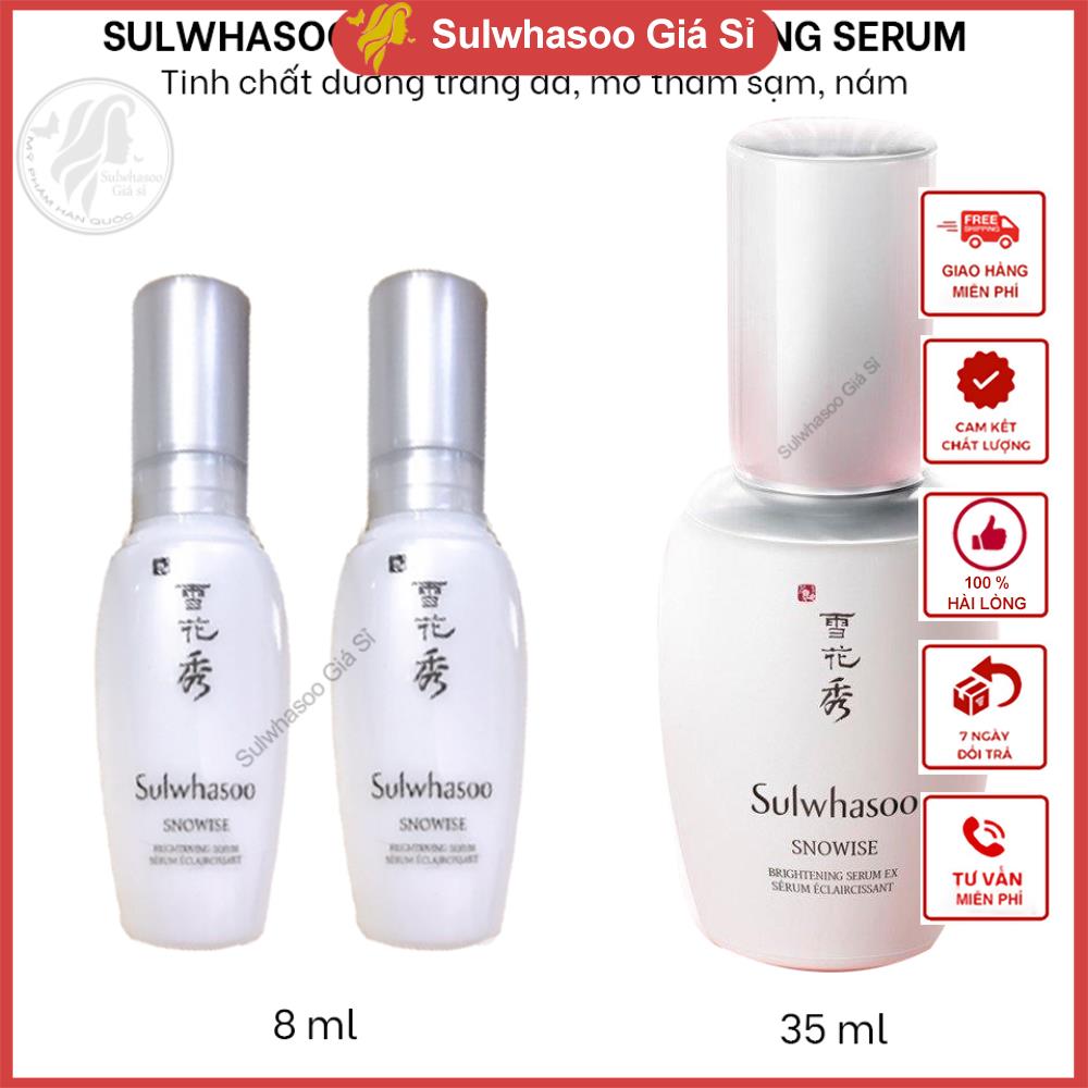 Tinh chất dưỡng trắng da mờ thâm giảm sạm nám Sulwhasoo Brighting Snowise Serum 8ml sulwhasoogiasi