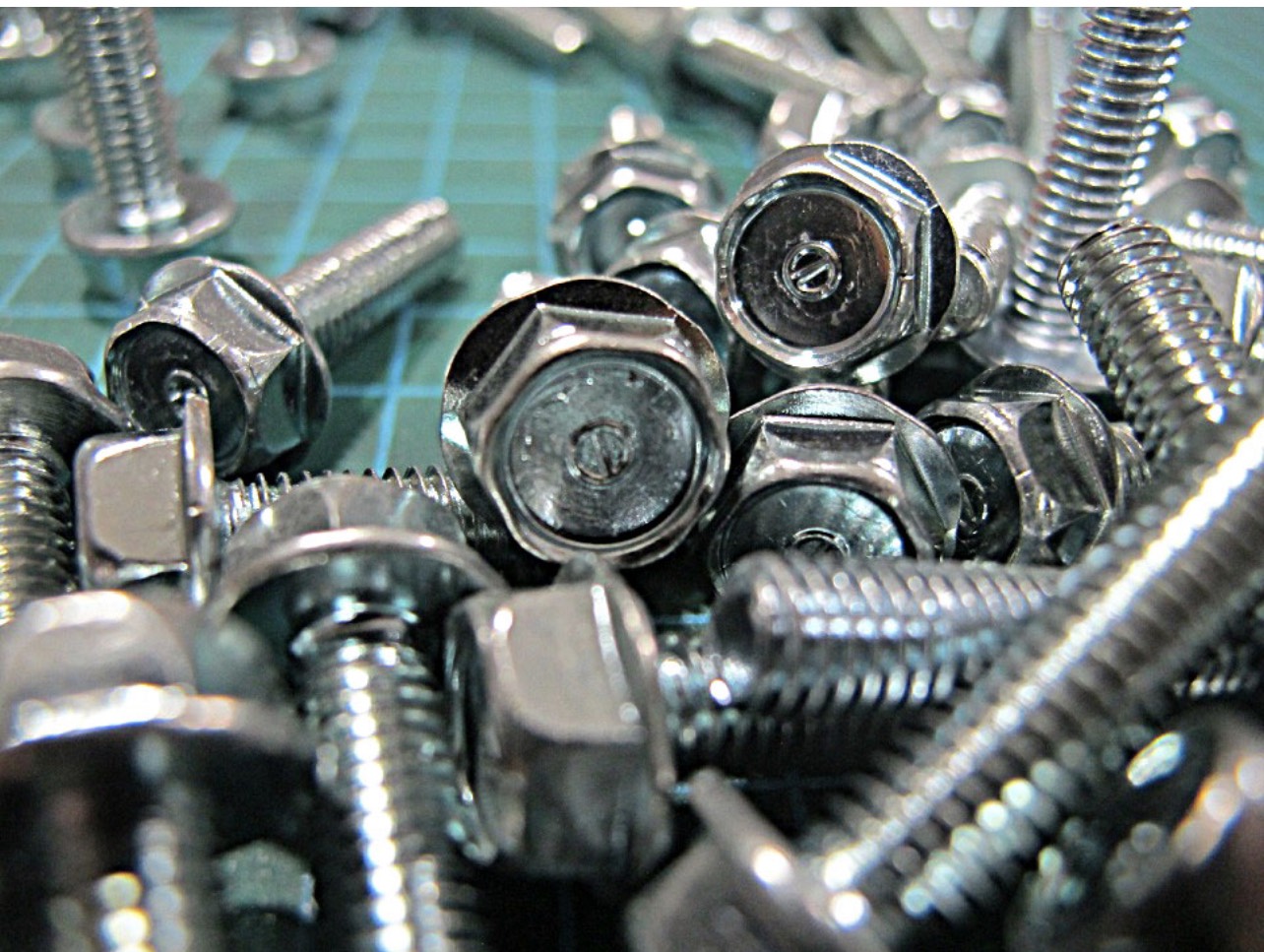 30 Con Bulon Long Đền M6 x 25MM Răng Thuận