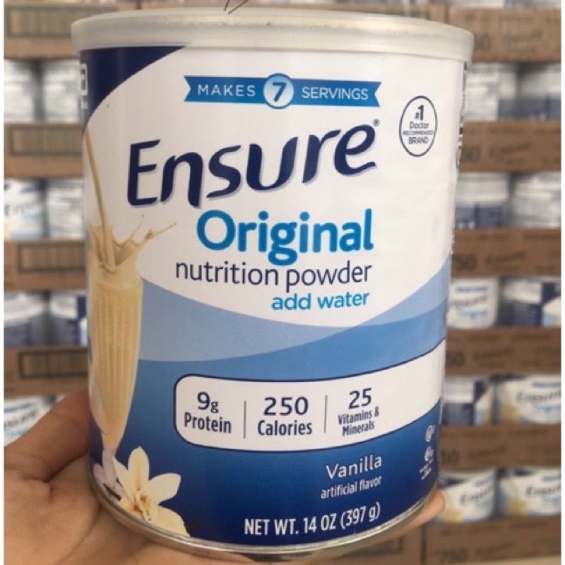 Sữa Ensure Mỹ Original Nutrition Powder 397g