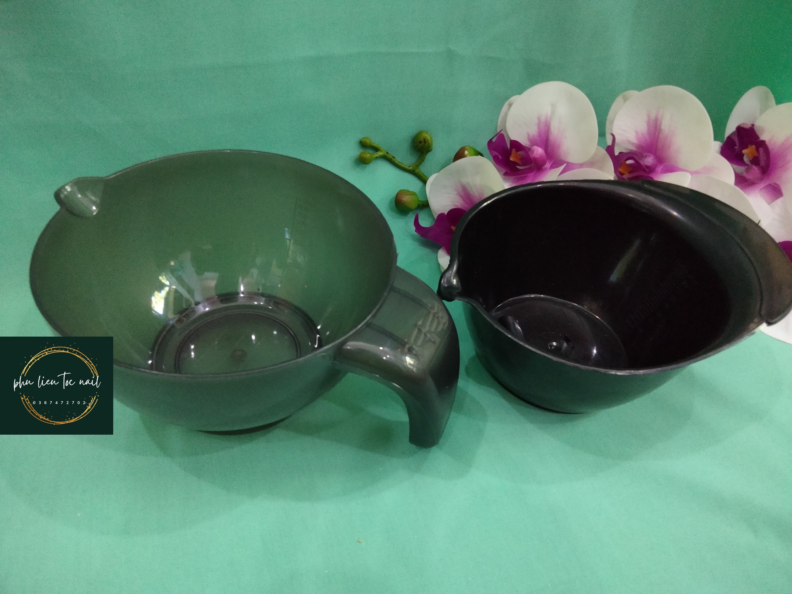 Chén nhựa đựng dung dịch uốn duỗi nhuộm - Trường Thọ, TĐ