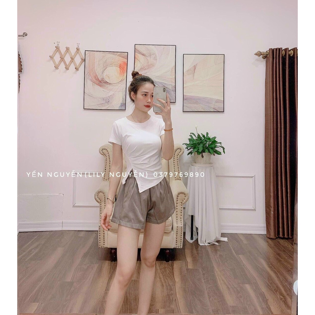 Áo Nữ 🌺SALE🌺 Áo Croptop đen trắng Thun Body chất liệu nhập khẩu cao cấp Nhiều Màu Dáng Ôm Siêu Đẹp Freesize 38-53kg