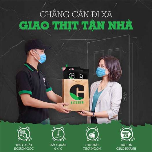 Ba Chỉ Bò Mỹ Cắt Dày G Kitchen 300g