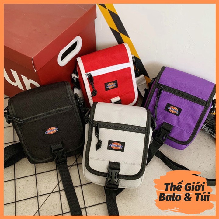 Túi chéo bao tử nam & nữ unisex đeo vai xách đeo bụng đẹp đi chơi, đi học chất canvas DICKIES MINI VER 2 | balohanghieu