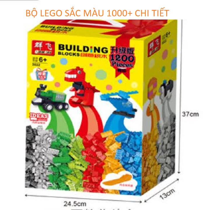 Lego 1000 mảnh ghép lele brother new 2021