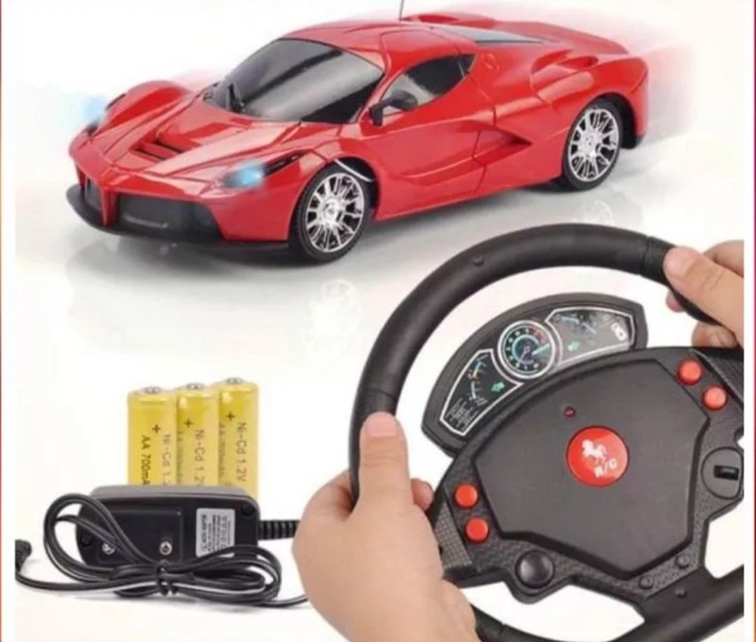Xe điều khiển bằng vô lăng cho bé