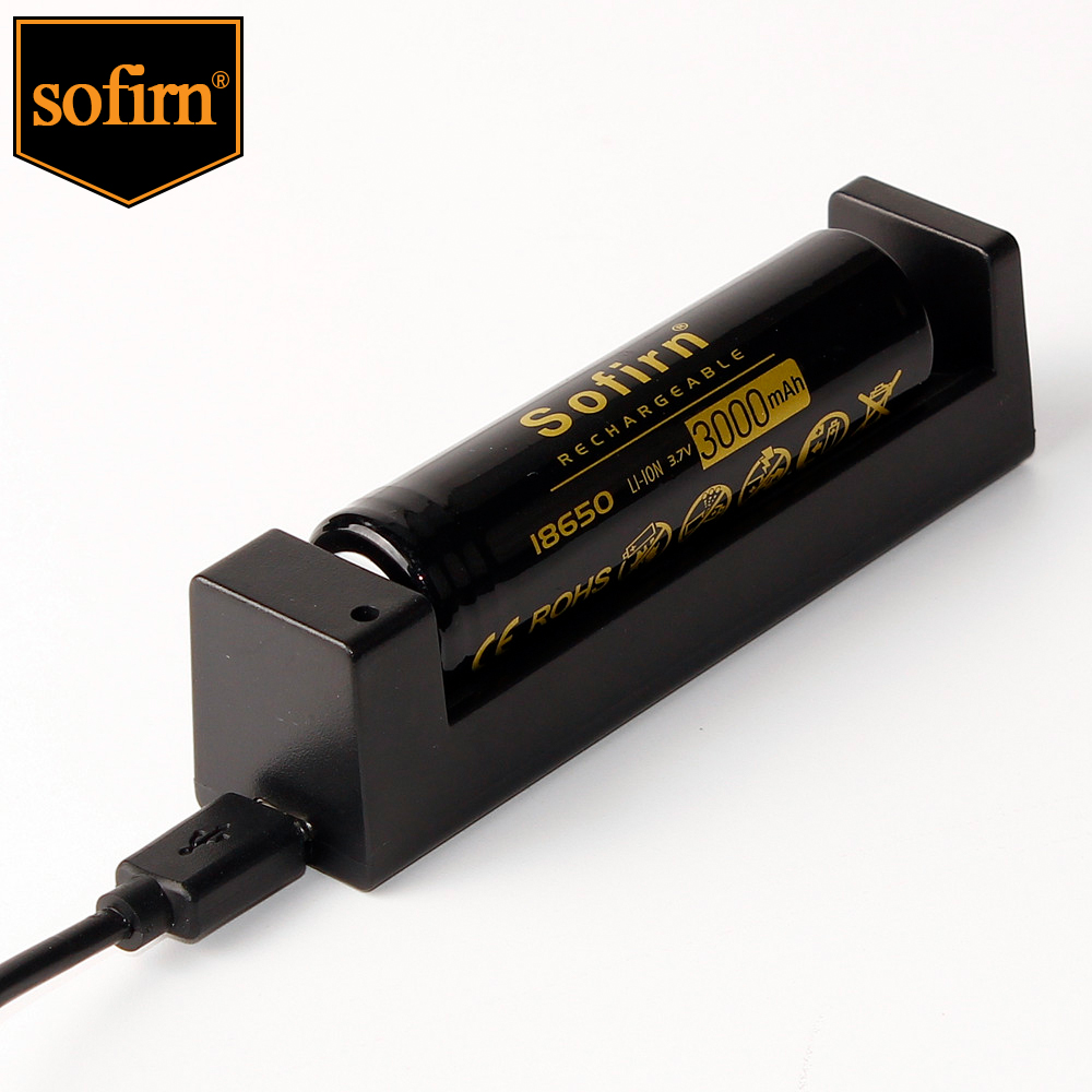 Battery-3000mah sofirn 18650 có thể sạc lại
