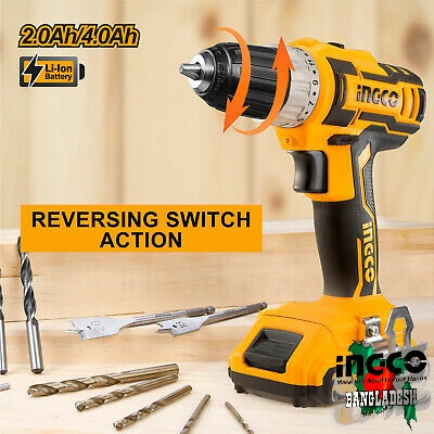 Lithium-ion Cordless Drill 20v Ingco cdli200215