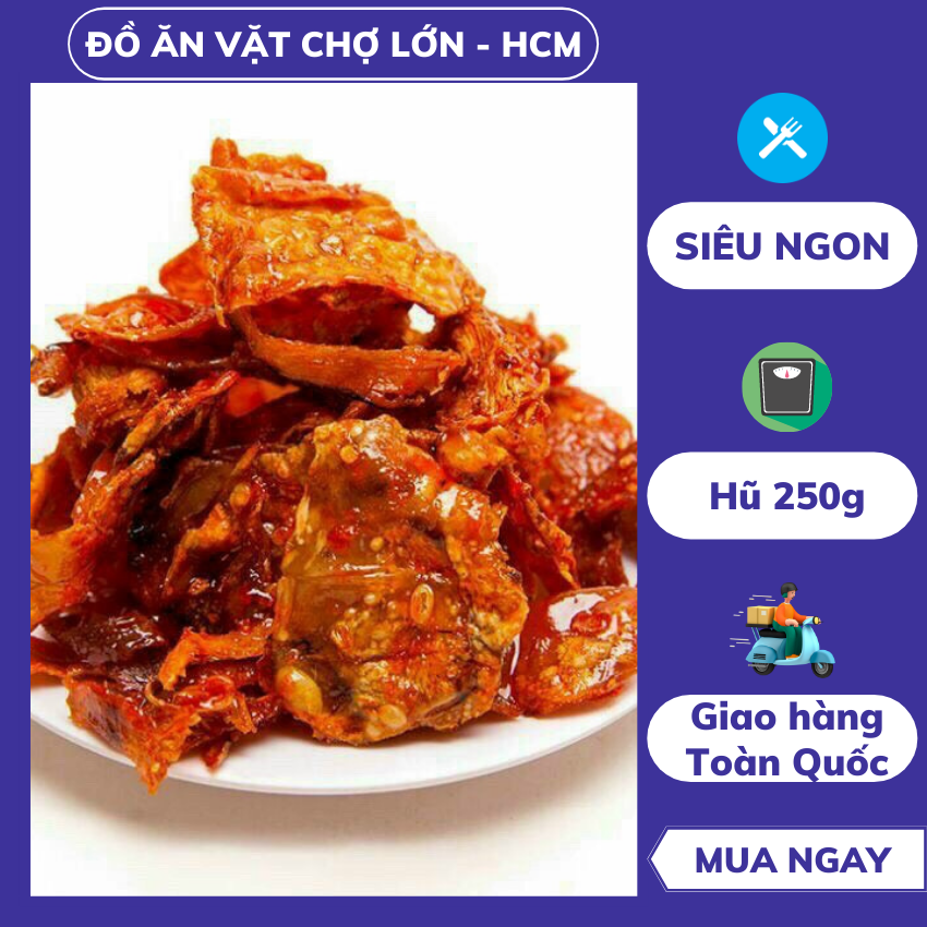 Mực rim sa tế me vị vừa ăn, chút dai của mực, cay vừa, mực rim, mực rim me, mực rim sa tế, mực đóng hộp, đồ ăn vặt