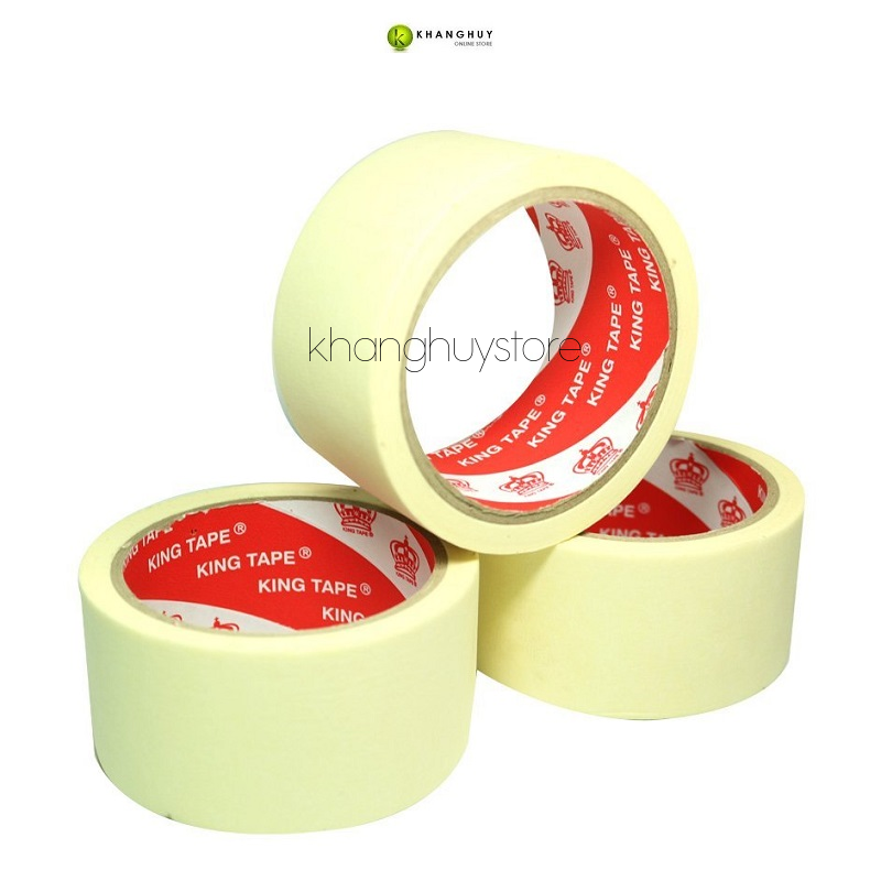 Băng keo giấy khổ 1.2cm 2.4cm 4.8cm 1 cây nặng 0.65kg