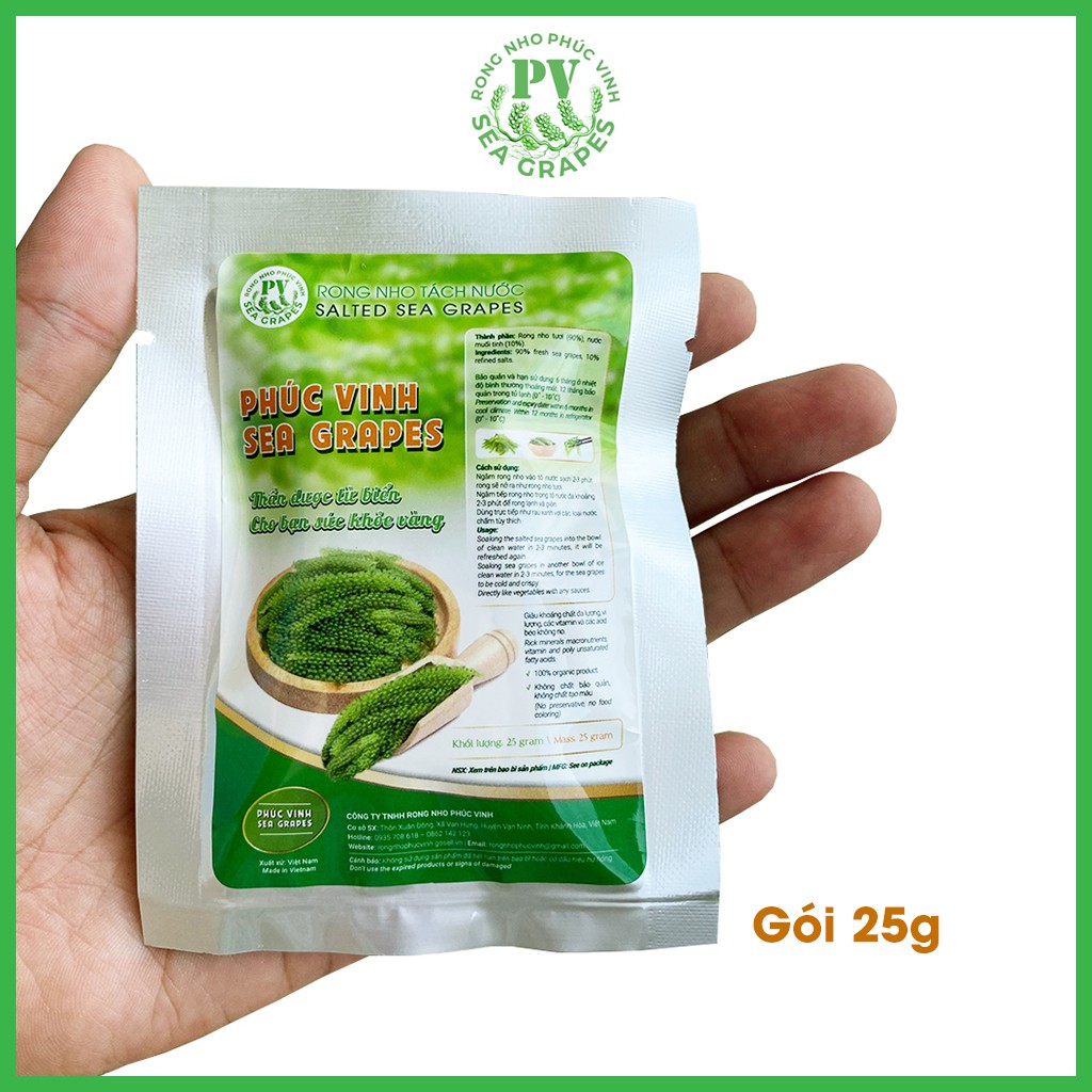 Rong nho tách nước Khánh Hòa giá rẻ,mua càng nhiều giá càng rẻ,giòn, bổ dưỡng, thơm ngon-Hàng loại 1-Rindashop
