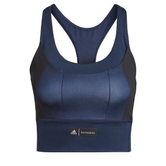adidas Tập luyện Áo Bra Có Túi Medium Support Marimekko Nữ Màu xanh da trời HH7313