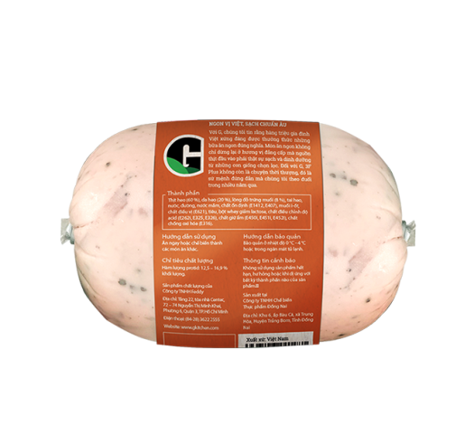 Chả Lụa Bì Trứng Muối G Kitchen 500g