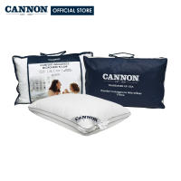 CANNON Comfort Indulgence Microfiber Pillow (1.5kg/1.8kg) | Anti Dust Mites