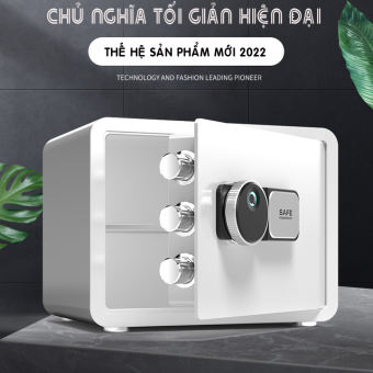 KÉT SẮT MINI THÔNG MINH - KÉT SẮT ĐIỆN TỬ KHOÁ VÂN TAY HOẶC KHOÁ SỐ - KÉT SẮT MINI ĐỰNG TIỀN CHỐNG CHÁY AN TOÀN