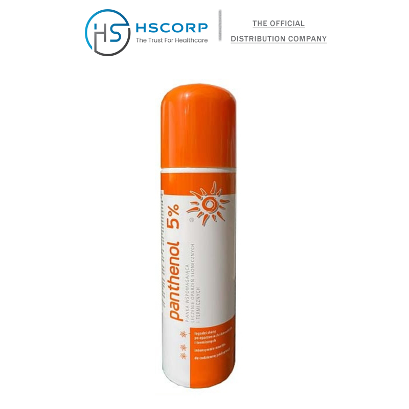 XỊT BỎNG PANTHENOL SPRAY TĂNG CƯỜNG LÀM LÀNH CÁC VẾT THƯƠNG DO BỎNG, PHẪU THUẬT, TỔN THƯƠNG DA