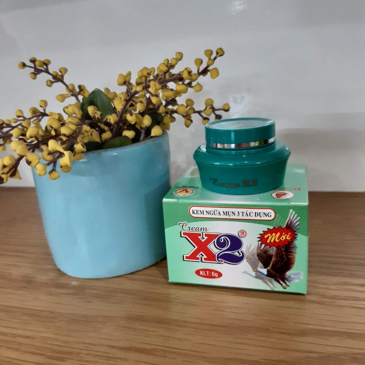 Kem x2 ngừa mụn 3 tác dụng 6g
