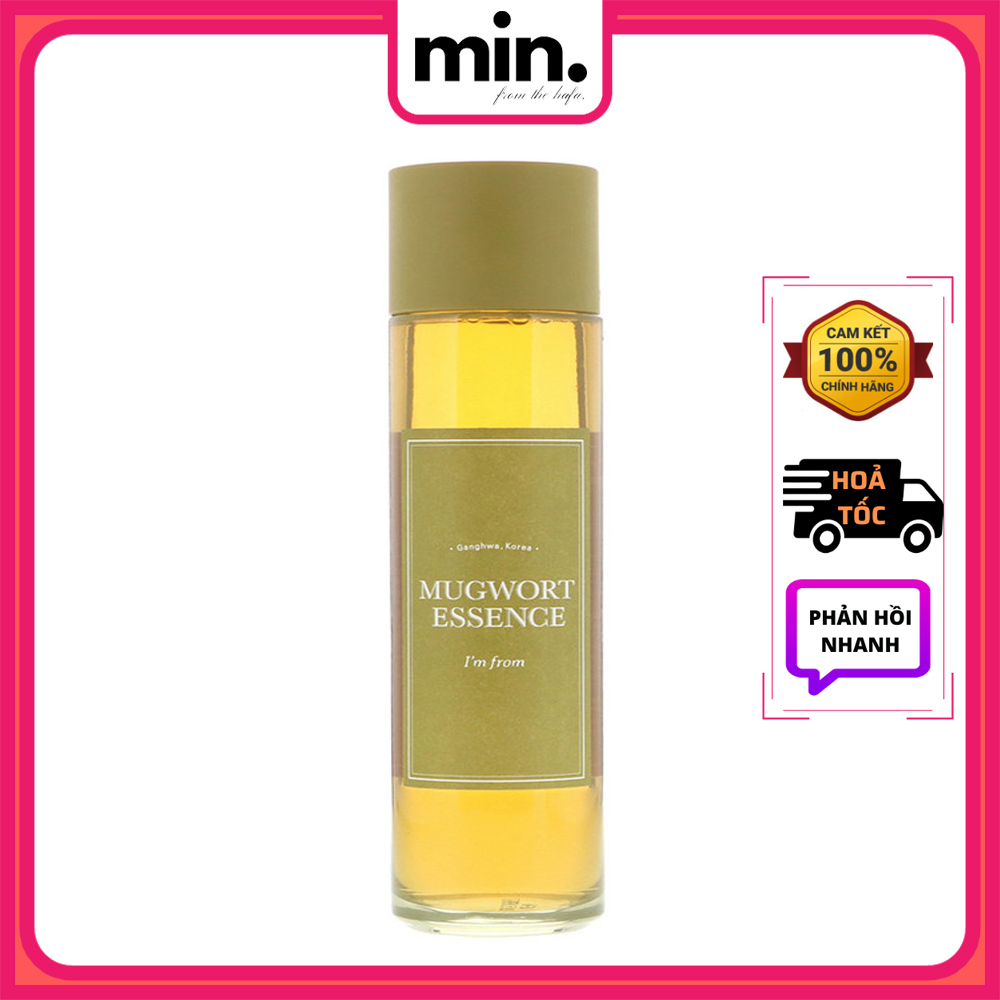 Tinh chất ngải cứu làm dịu, phục hồi da tổn thường i'm from mugwort essence 160ml _ i'm from chính hãng
