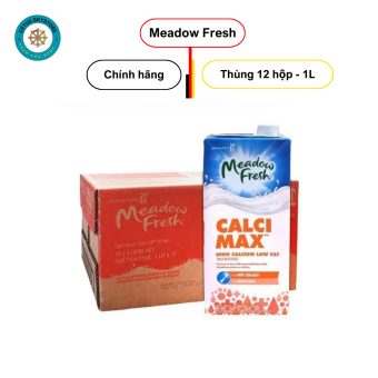 Sữa tươi Meadow Fresh Calci Max ít béo 1L - nhập Úc