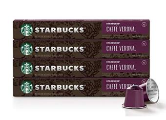 Starbucks® Caffè Verona by Nespresso® - 40 Capsules, DATE 01/2025
