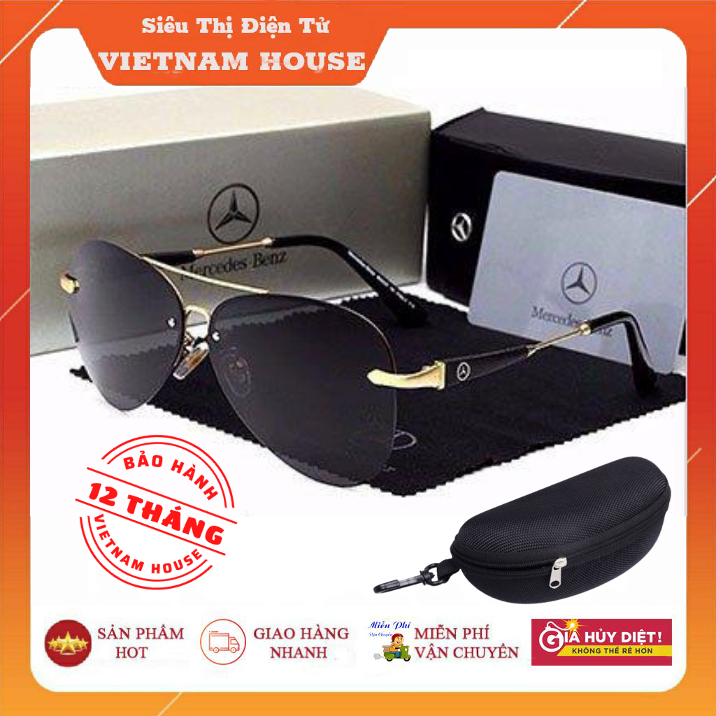 🔴[HÀNG CAO CẤP] Mắt Kính Nam Mercedes - Benz Full Box Thời Trang Sang Trọng - Cực Chất.