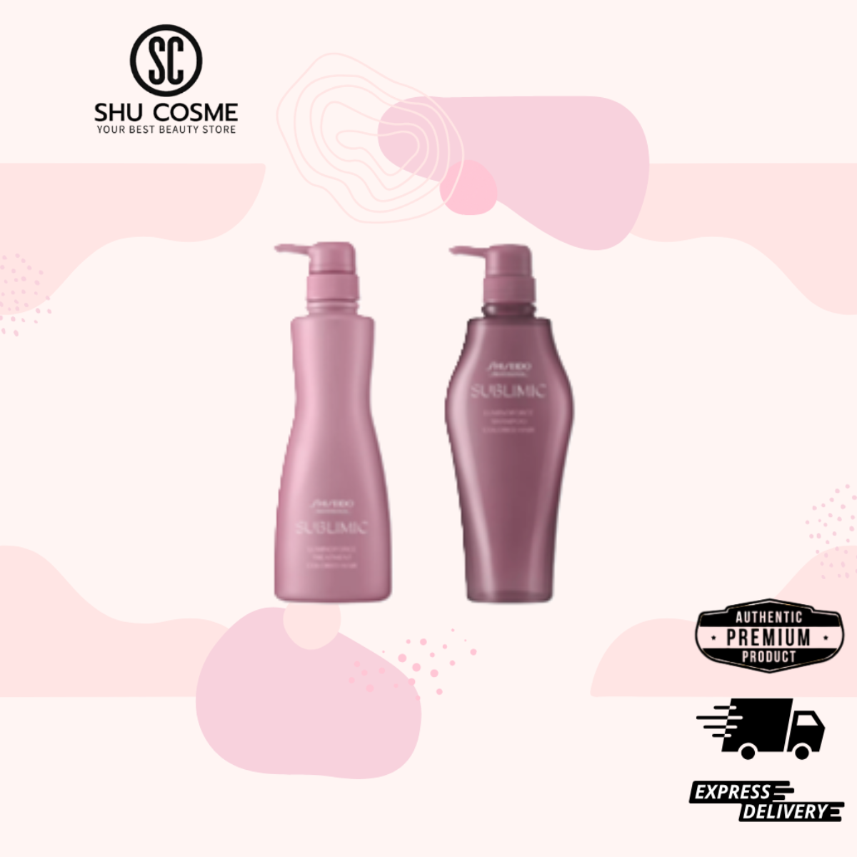 Shiseido Sublimic Luminoforce Shampoo & Mask For Colored Hair