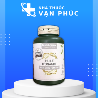 Tinh dầu hoa anh thảo Pháp Nat & Form Huile D’Onagre 200 viên, Tinh dầu hoa anh thảo Pháp 200 viên
