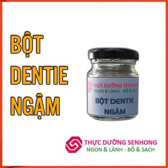 Bột dentie ngậm (40gr) bột cuống cà tím muối lâu năm