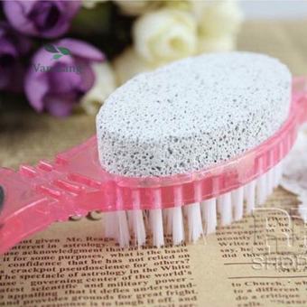 Chà gót chân 4 chức năng mài dũa móng chà gót chân có bàn chải tiện dụng tẩy tế bào chết