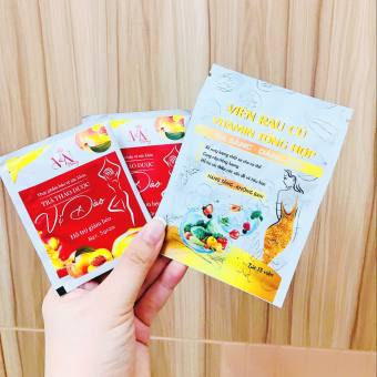 SET 2 GÓI TRÀ ĐÀO - 1 GÓI DETOX RAU CỦ 15 VIÊN TRÀ GIẢM CÂN VỊ ĐÀO ĐÔNG ANH COLLAGEN X3 - HÀNG CHÍNH HÃNG