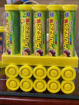 Tuýp 20 viên sủi Vitamin C PLUSZS vị Chanh Leo