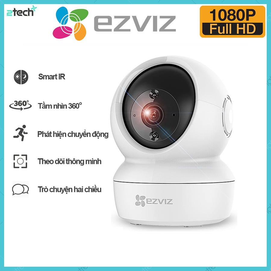 Camera Wifi Thông Minh EZVIZ C6N 1080P Quay Quét Đàm Thoại Hai Chiều