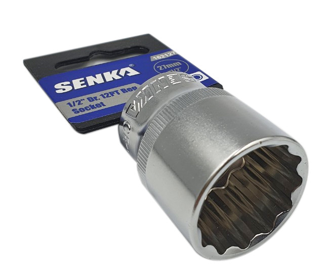 1 TUÝP BÔNG, ĐẦU TÍP, ĐẦU KHẨU 1/2 INCH 12 GIÁC HIỆU SENKA CHỐNG TRƯỢT, CHỌN PHI 8MM ĐẾN 27MM