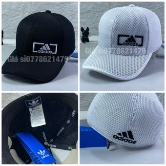 Mũ lưỡi trai Full lưới thêu das bít đuôi tem thể thao thời trang (hình thật)