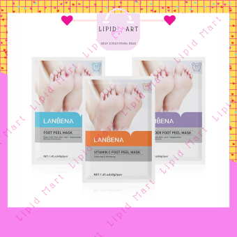 Cặp mặt nạ chân lột da chết LANBENA hiệu quả trong 2-7 ngày
